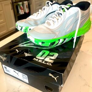 Boys Puma MB.02 Melo Basketball Shoes